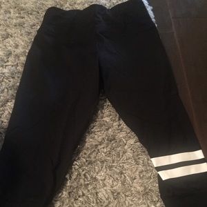 Cropped workout pants